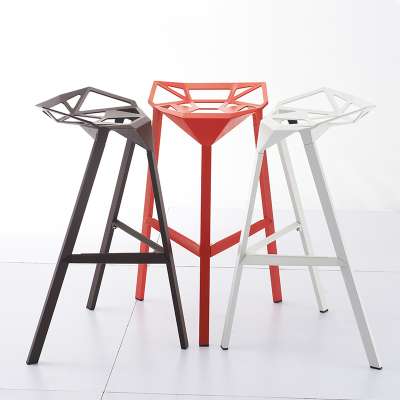 Outdoor furniture aluminum bar tool and restaurant bar chair Garden Chair  wholesale