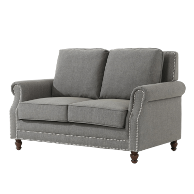 High quality fabric sofa 2 double seat modern European Style upholstery furniture for living room